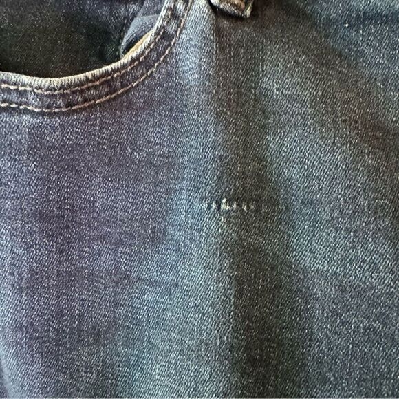 Lane Bryant Signature Fit Straight Leg Jean Mid-Rise Everyday Dark Wash Size 20 - Picture 4 of 9